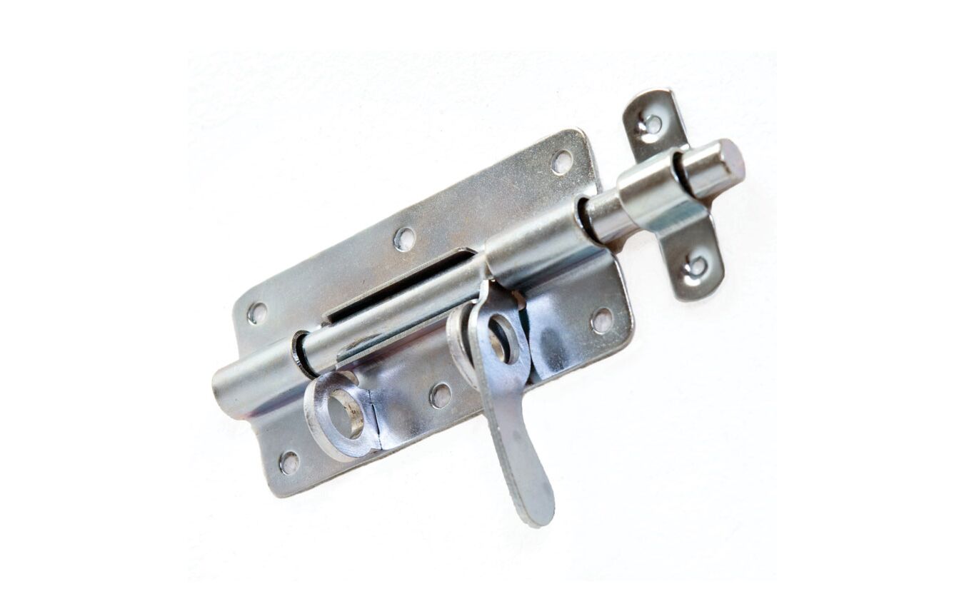 Poortschuif metaal 10cm