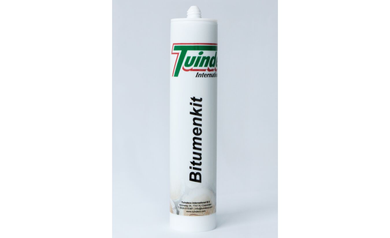 Zwarte kit voor dakshingles dakleer