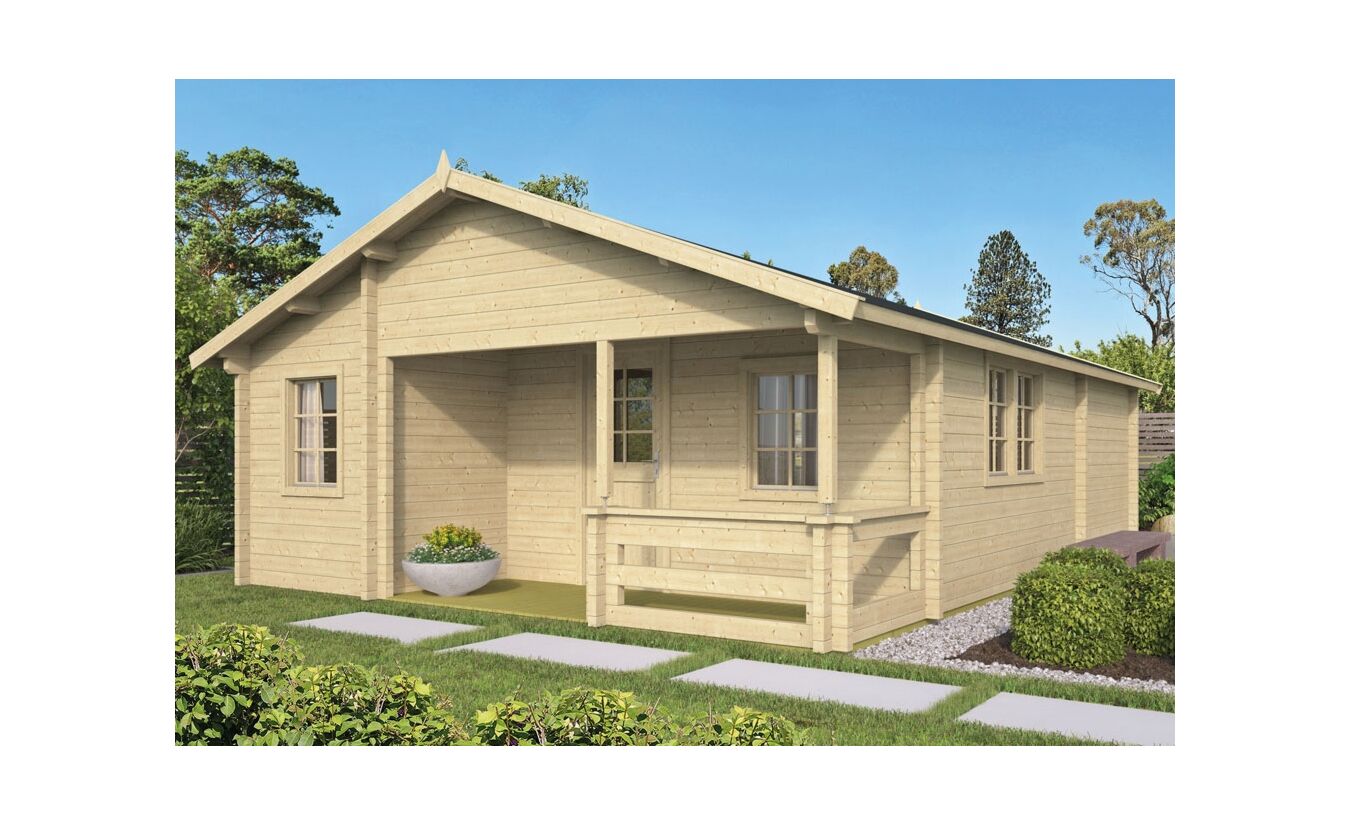 Chalet / blokhut Kay 595x800cm
