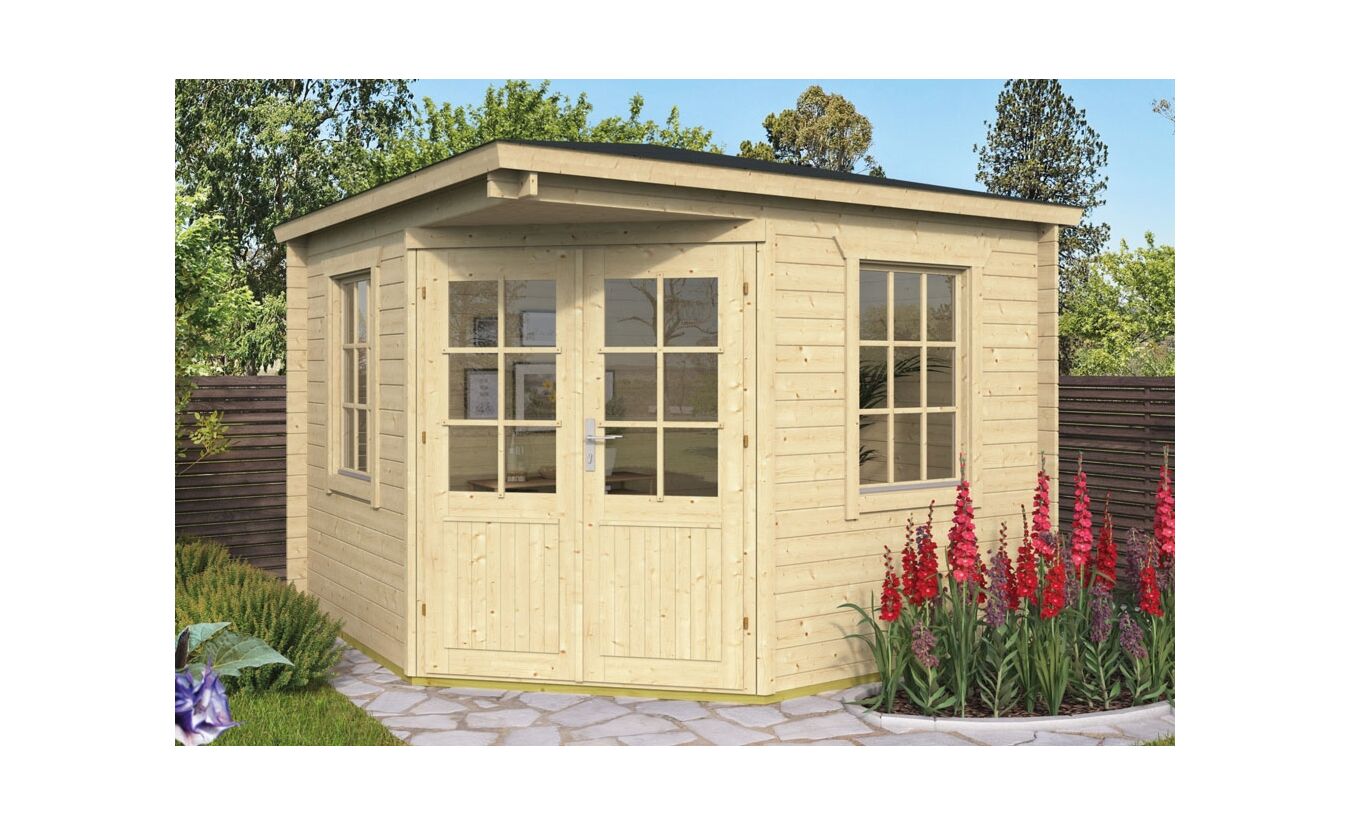 Blokhut Emma 302x302cm