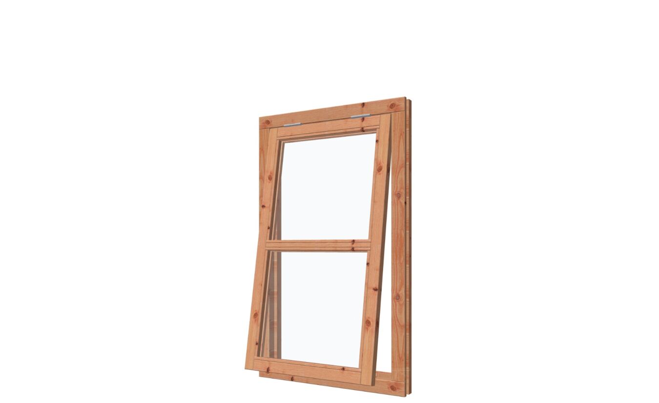 Enkel uitzetraam De Luxe 78x130.7cm