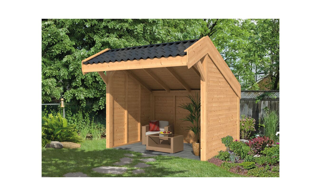 Lariks Douglas Kapschuur Enter met zwarte wanden DHZ bouw 350x340cm