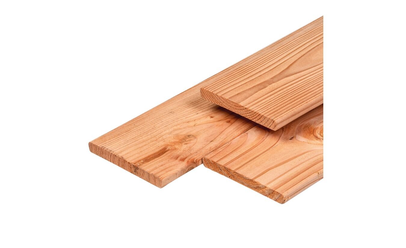 piramide aanvaarden regel Tuinplank Lariks Douglas schutting geschaafd 1.6x14cm