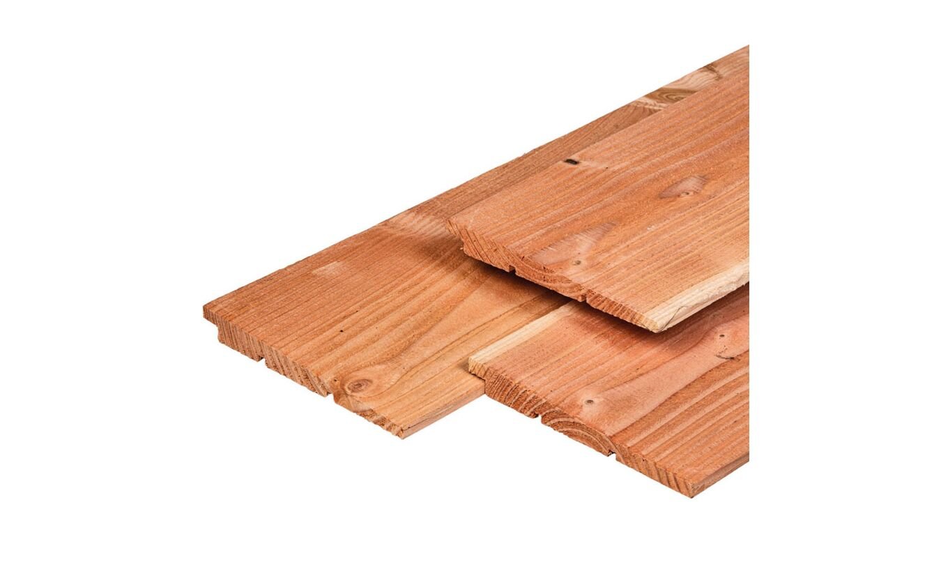 Potdekselplank Red Wood Class Zweeds Rabat 2.2x19.5x500cm