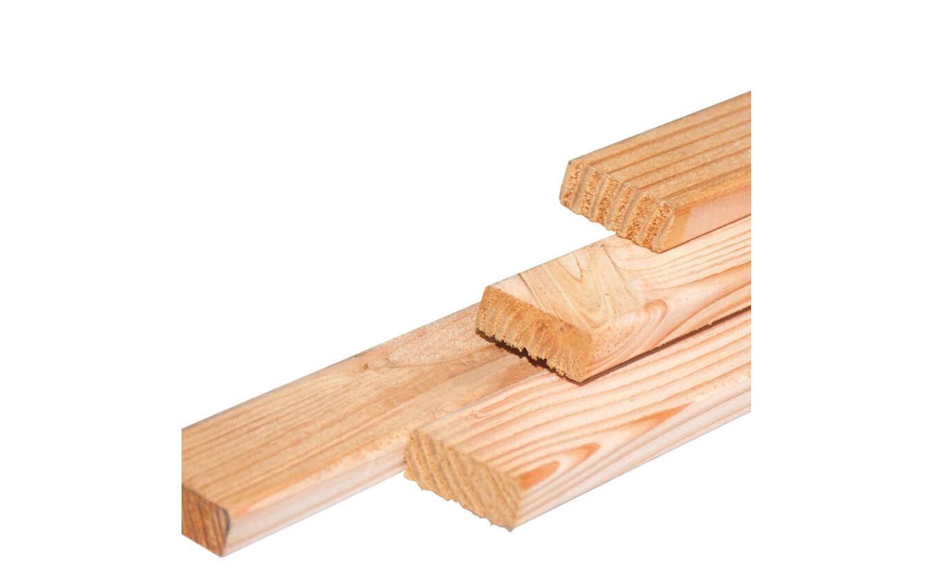 Lariks/douglas Rhombus regel 2x6.5x360cm