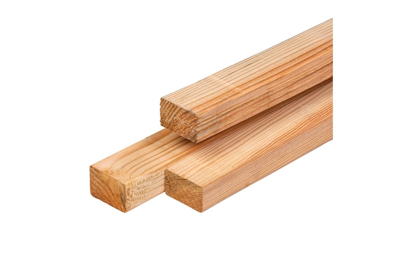 Lariks Douglas constructie balk 4x6x400cm geschaafd