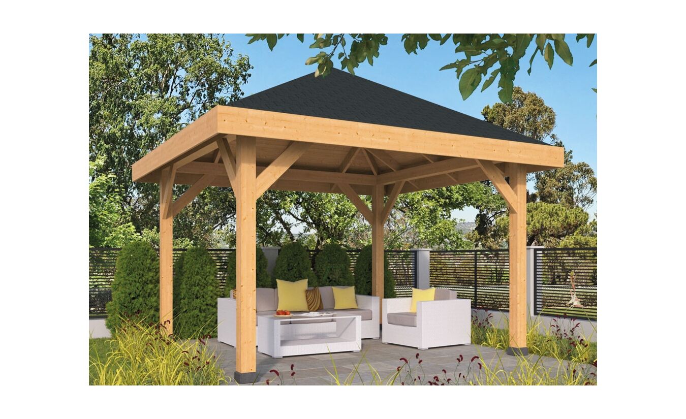 Prieel Obdam Lariks Douglas 430x430cm