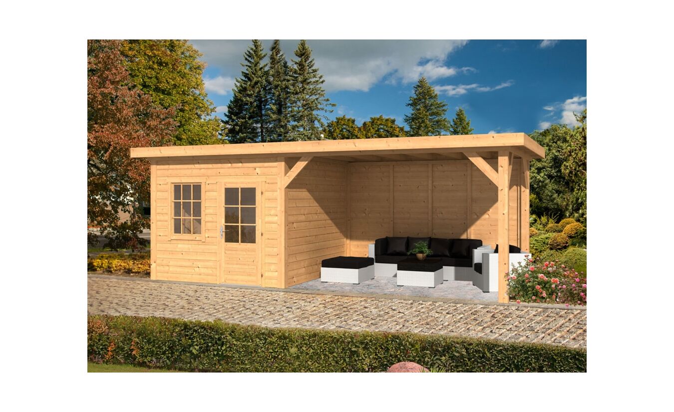 Lariks Douglas overkapping Holten DHZ bouw 690x300cm