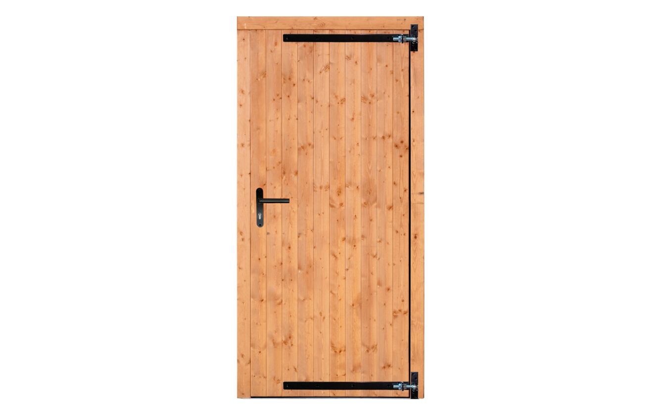 Enkele deur dicht Red Class Wood rechtsdraaiend 100x205cm