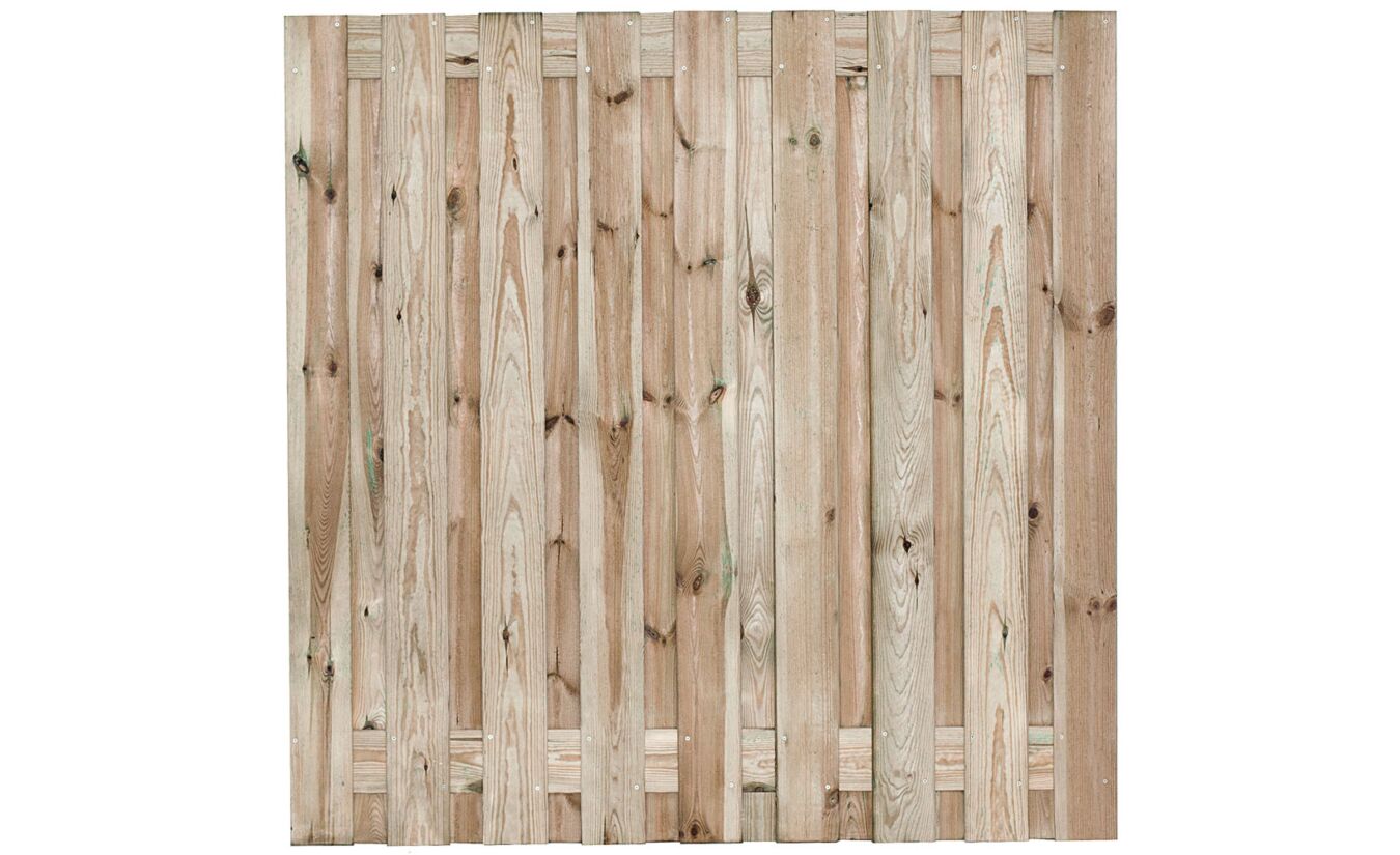 Tuinscherm Vasse geimpregneerd 19-planks