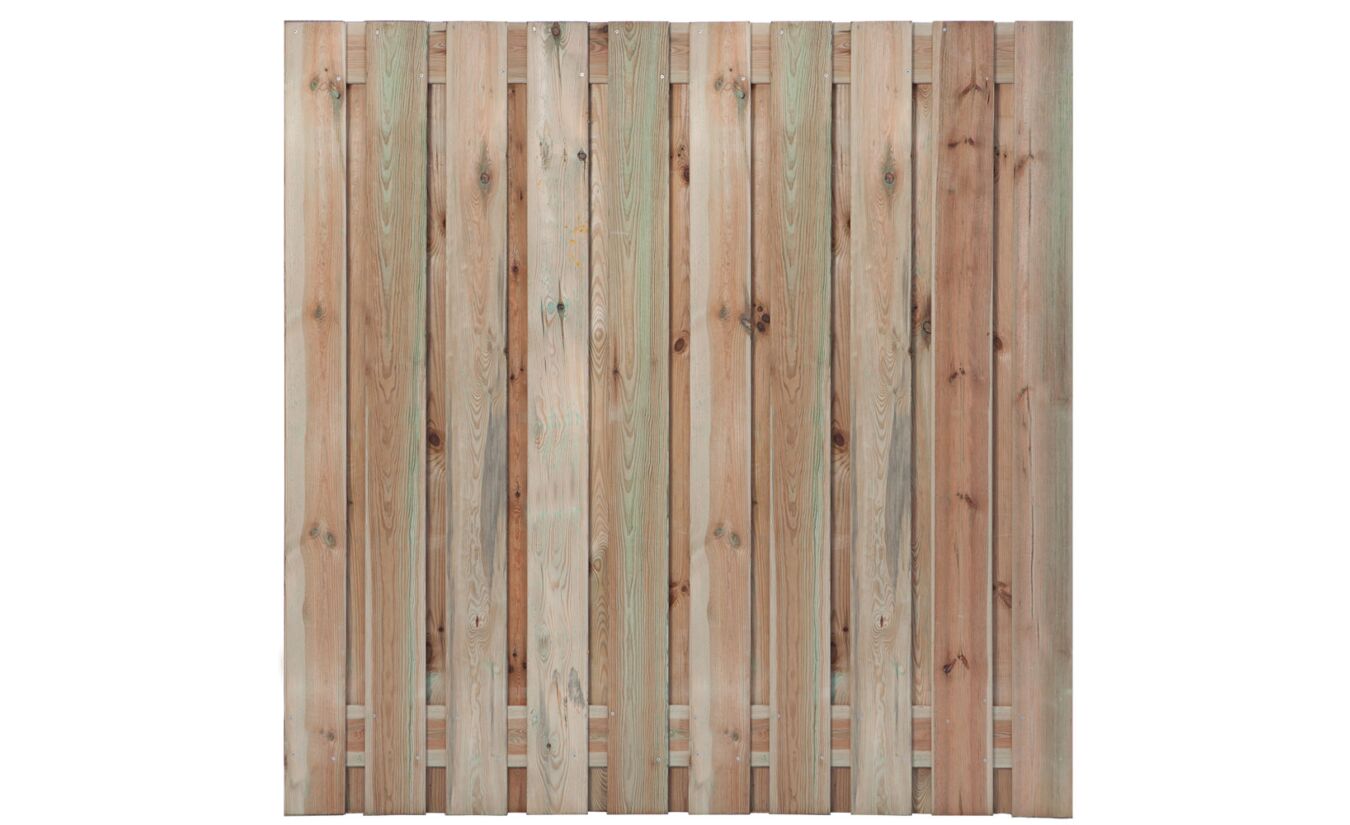 Tuinscherm Haaksbergen geimpregneerd 21-planks