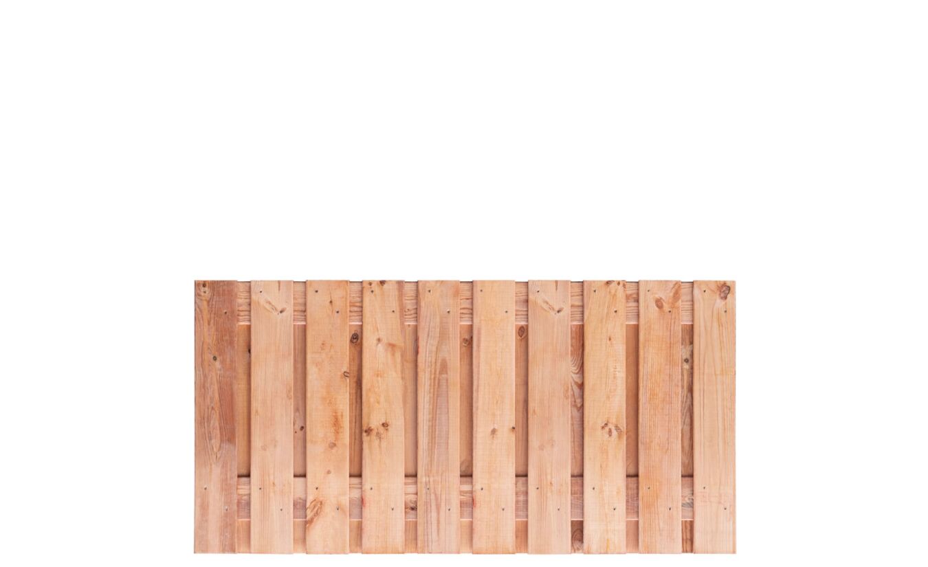 Tuinscherm Casablanca Red Class Wood 21-planks 90x180cm