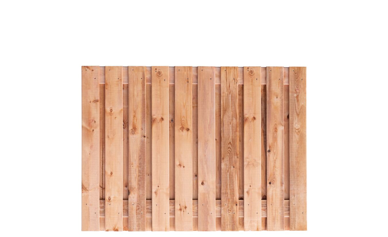 Tuinscherm Casablanca Red Class Wood 21-planks 130x180cm