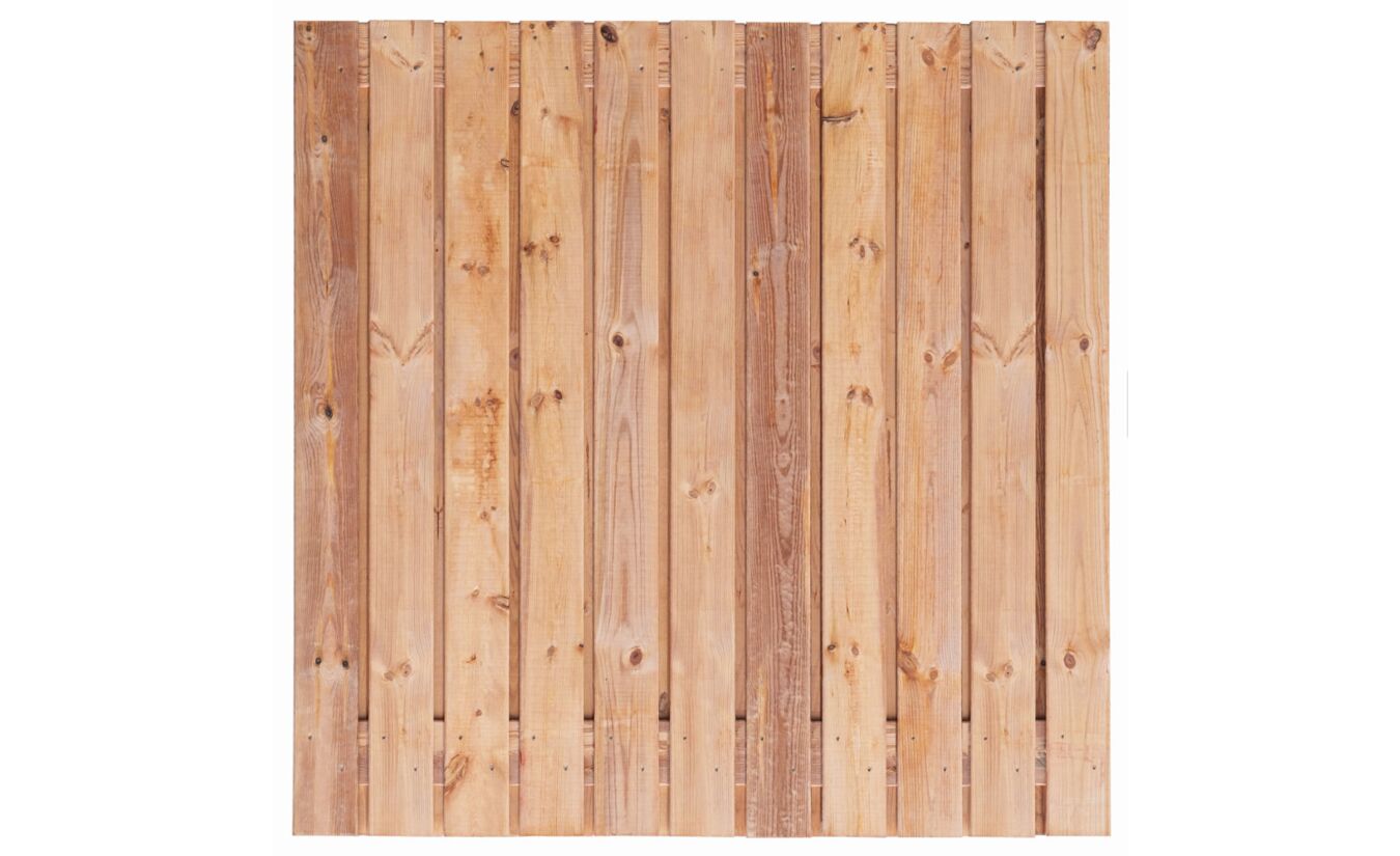 Tuinscherm Agadir Red Class Wood 23-planks 180x180 cm