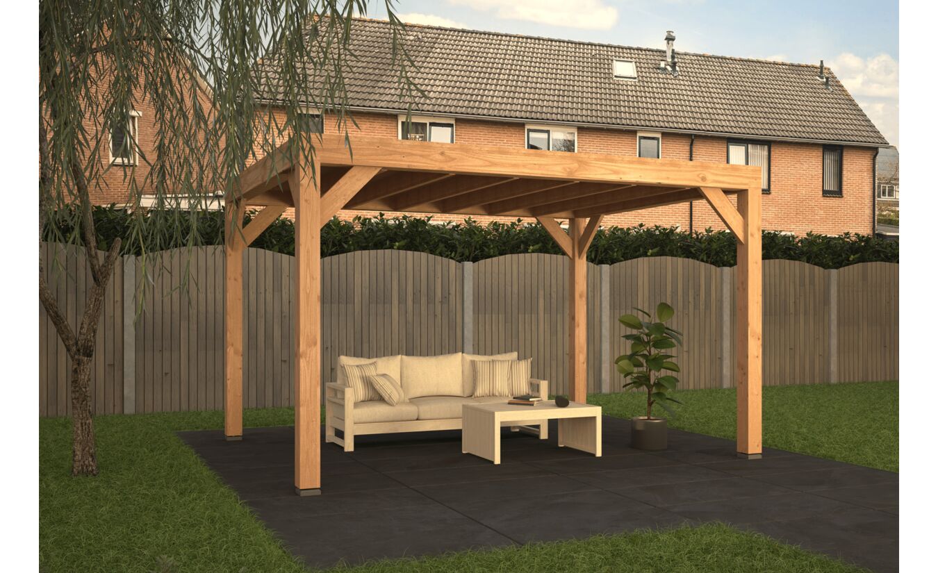 Douglas overkapping 350x350cm Kris