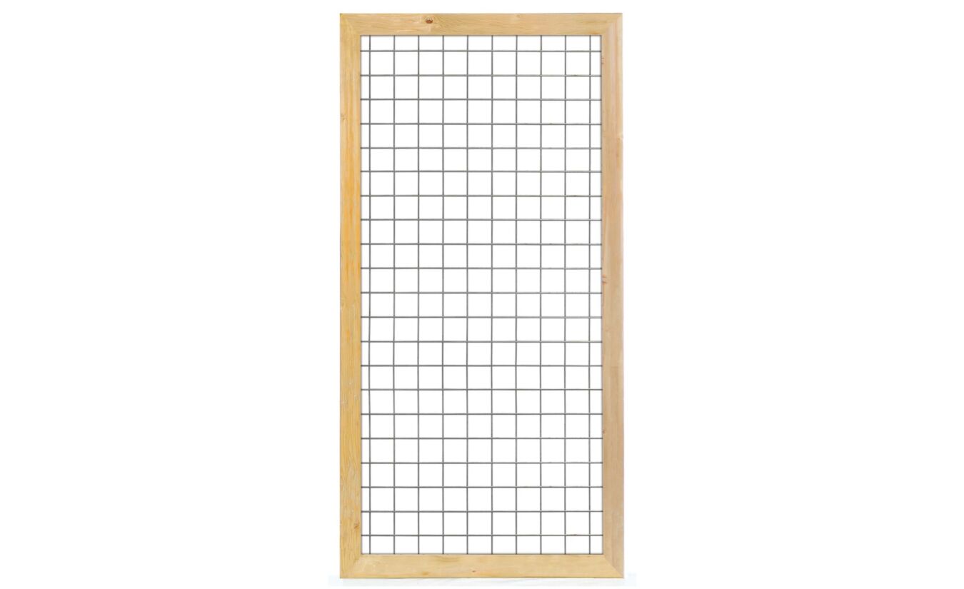 Gaaselement geimpregneerd met robuust breed kader 90x180cm