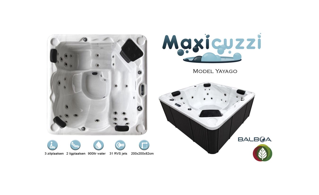 Spabad Maxicuzzi Yayago 200x200cm