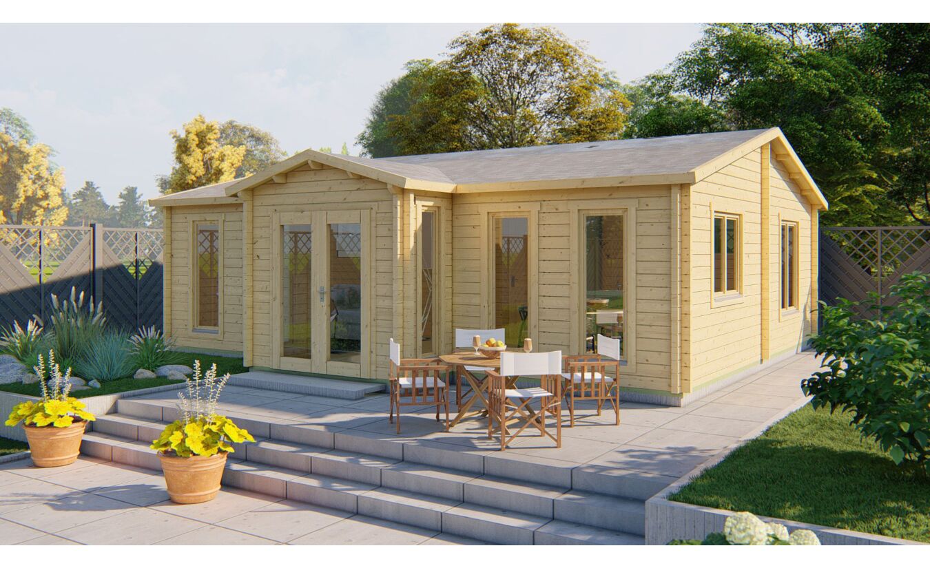 Chalet / blokhut Mullingar 850x790cm