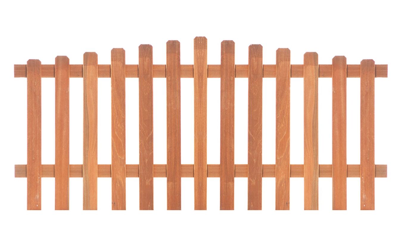 Tuinhek hardhout toog 60x180cm 