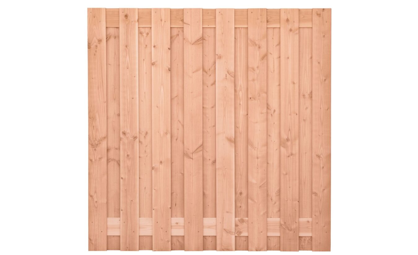 Tuinscherm Lariks Douglas Zillertal 17-planks 180x180cm