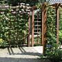 Rechte trellis recht hardhout 180x45cm