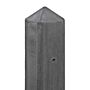 Betonpaal Geul antraciet diamantkop 10 x 10 x 280 cm