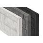 Motiefplaat rotsmotief antraciet 20 x 3.5 x184 cm