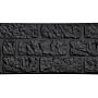 Motiefplaat romeins rotsmotief antraciet gecoat 36 x 3.5 x 184 cm