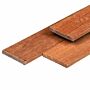 Tuinplank hardhout met relief 1.2x9x180cm