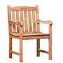 Stoel teak hardhout Birmingham 59x53x93cm