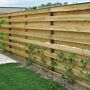 Tuinplank schutting geimpregneerd grenen hout 1.6 x 14 x 450 cm