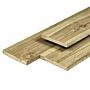 Tuinplank schutting geimpregneerd grenen hout 1.6 x 14 x 450 cm