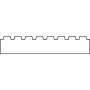 Vlonderplanken geimpregneerd grenen 2.8x14cm