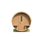 Barrelsauna 195 x 250 cm Thermowood 