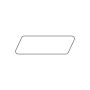 Douglas Rhombus profil - Rhombus regel 2x6.7cm