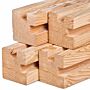 Sleufpalen Stapelbouw Schutting Douglas 11.5x11.5cm