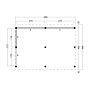 Kapschuur Billund type 2 XL 600x460cm