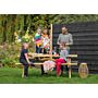Picknicktafel geïmpregneerd hout 180 x 162 x 76 cm Extra solide uitvoering