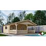 Blokhut 5x4+3 Interflex 540x440cm