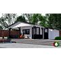 Blokhut 5x4+3Z Interflex 690x440cm + veranda / luifel 300cm