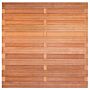 Tuinscherm Bronkhorst hardhout 180x180cm