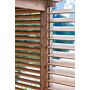 Flex Fence voor planken schutting met draaibare lamellen 220cm