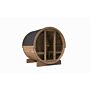 Barrelsauna 205 x 180 cm Ergonomisch Thermowood