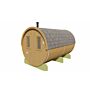 Barrelsauna 205 x 350 cm Thermowood 