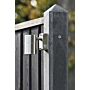 Betonpaal Geul antraciet diamantkop 10 x 10 x 280 cm