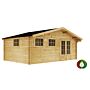 Blokhut Meppel 45mm 600x400cm - Duxwood