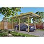 Houten carport enkel 300x500cm