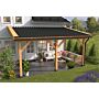 Douglas houten veranda DHZ 400 x 300 cm - Geschaafd