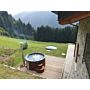 Luxe Hottub 200cm - interne kachel - Fiberglas binnenbak