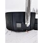Luxe Hottub 220cm - Black Edition - interne kachel - Fiberglas